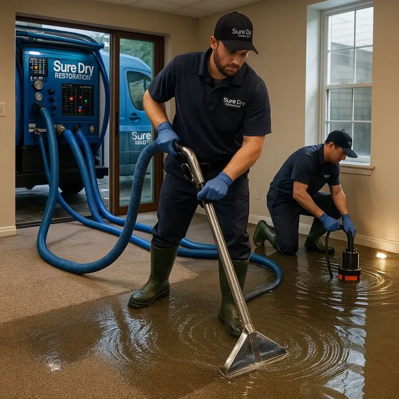 Water Extraction and Removal process in McKinley Heights, OH